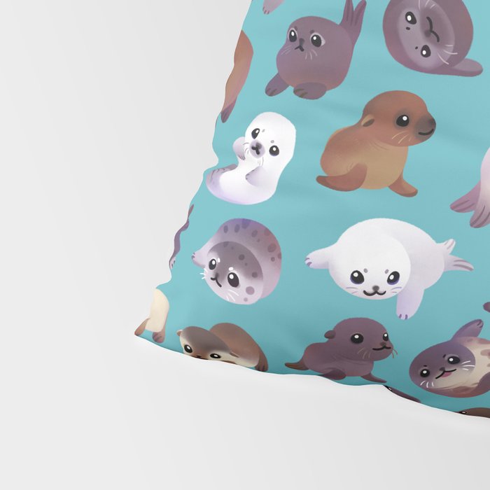 Seal pup Pillow Sham Gallery Image 4