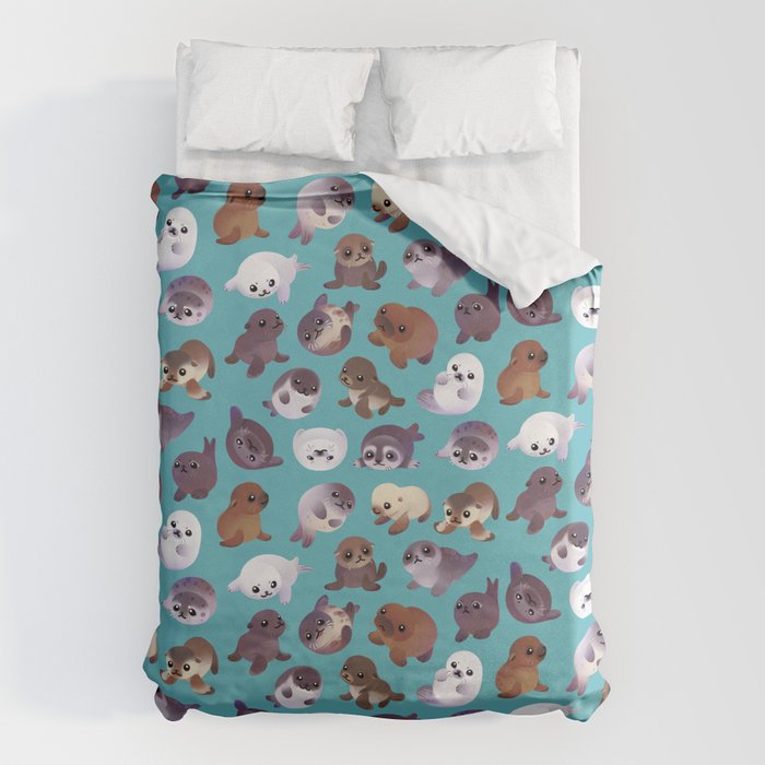 Seal pup Duvet Cover Gallery Image 6