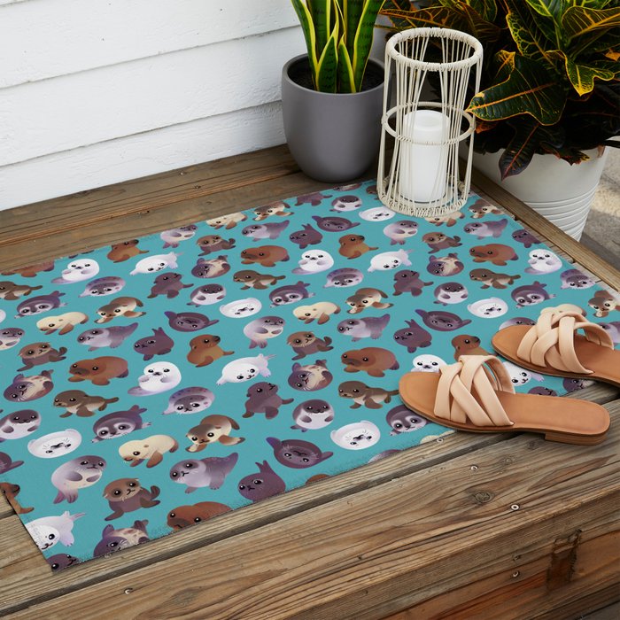 Seal pup Outdoor Rug Gallery Image 2