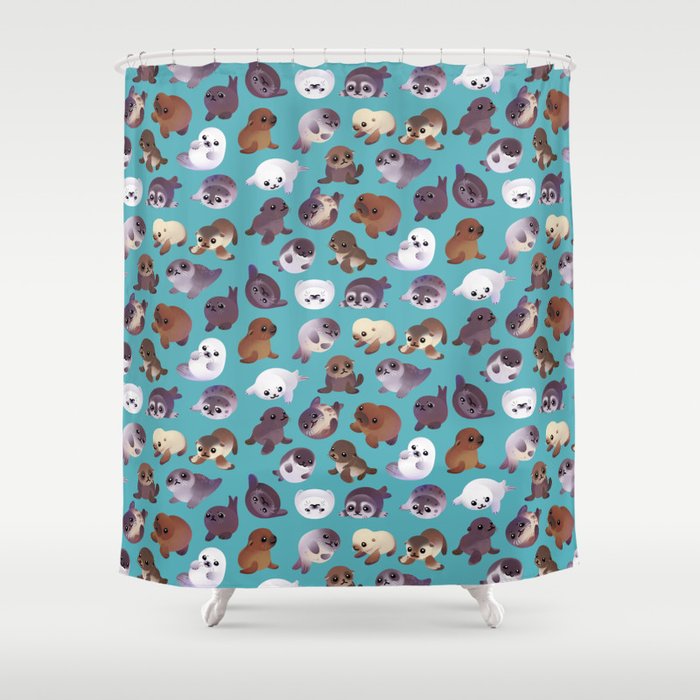Seal pup Shower Curtain Gallery Image 1