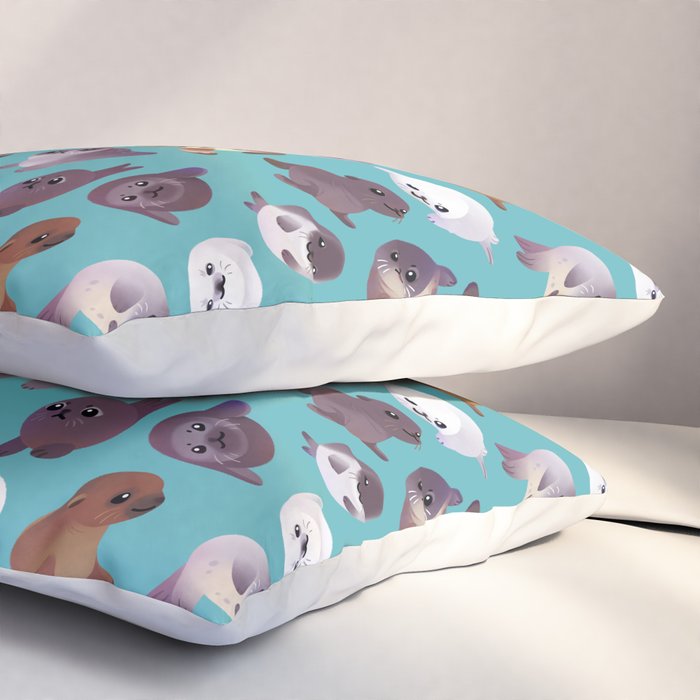 Seal pup Pillow Sham Gallery Image 3