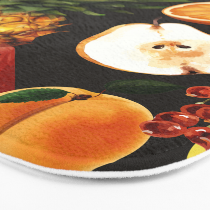 Fruits Botanical Art 1 Bath Mat Gallery Image 3
