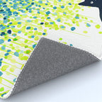 Cat in the garden under willow tree Rug Gallery Image 4