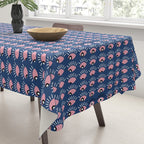 Navy blue looking for you Tablecloth Gallery Image 3