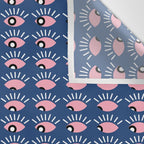 Navy blue looking for you Wall Tapestry Gallery Image 3
