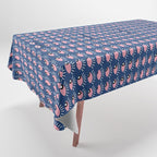 Navy blue looking for you Tablecloth Gallery Image 1