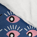 Navy blue looking for you Comforter Gallery Image 4