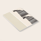 Minimalist Cats in Black and White Notebook Gallery Image 3