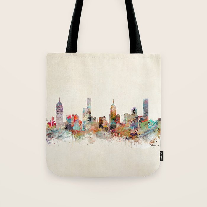 melbourne australia Tote Bag Gallery Image 1