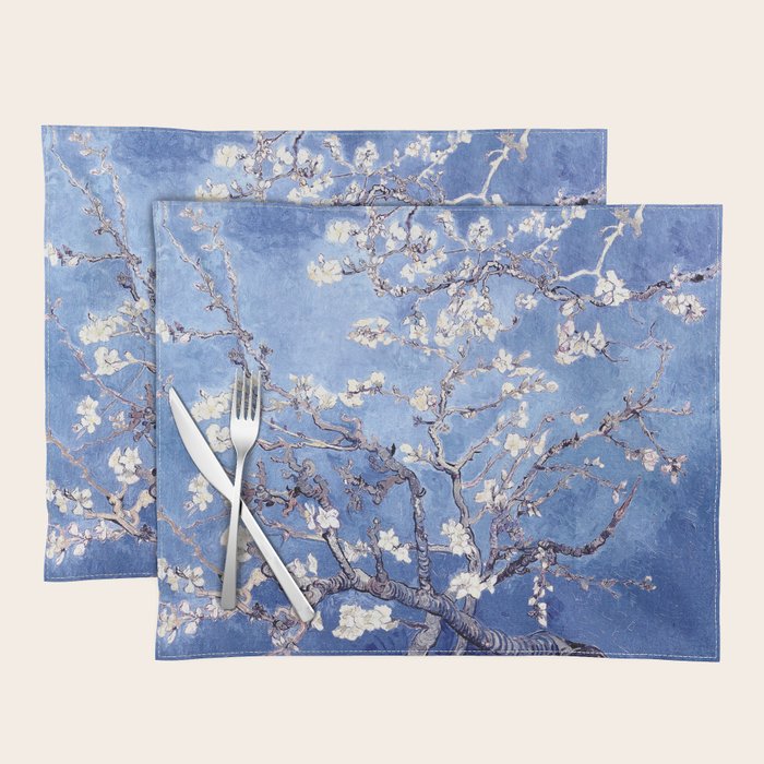 Vincent Van Gogh Almond BlossomS Blue Placemat Gallery Image 1