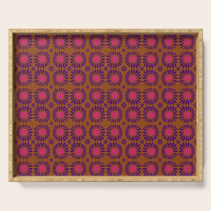 Soft Florals Serving Tray Gallery Image 1