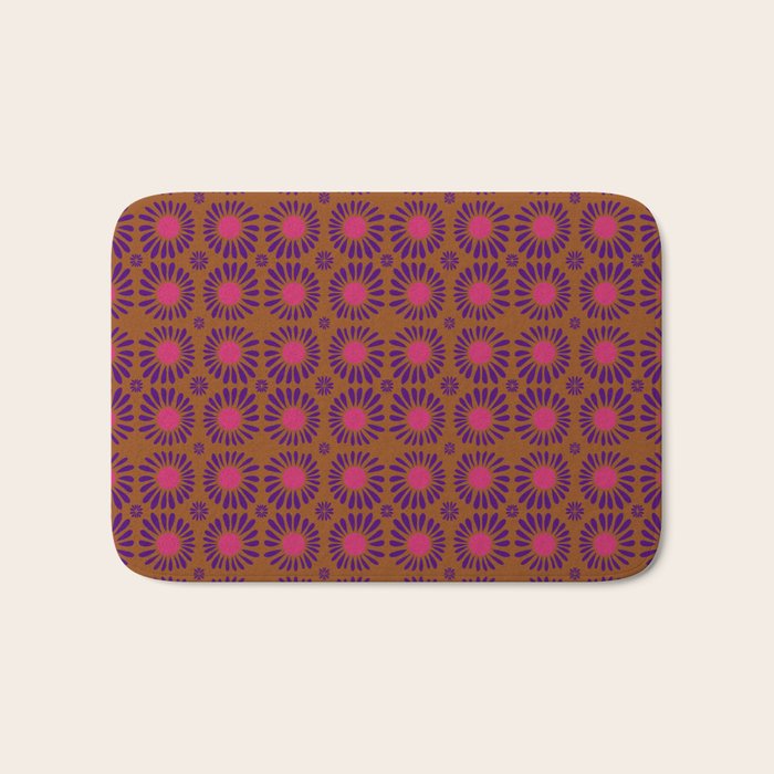 Soft Florals Bath Mat Gallery Image 1