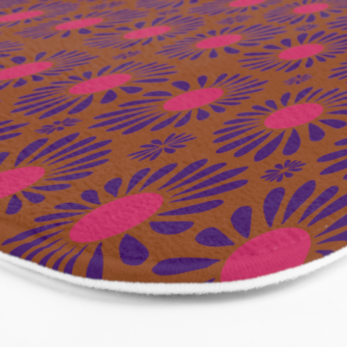 Soft Florals Bath Mat Gallery Image 3