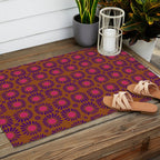 Soft Florals Outdoor Rug Gallery Image 2