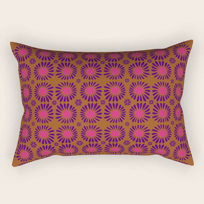 Soft Florals Rectangular Pillow Gallery Image 1