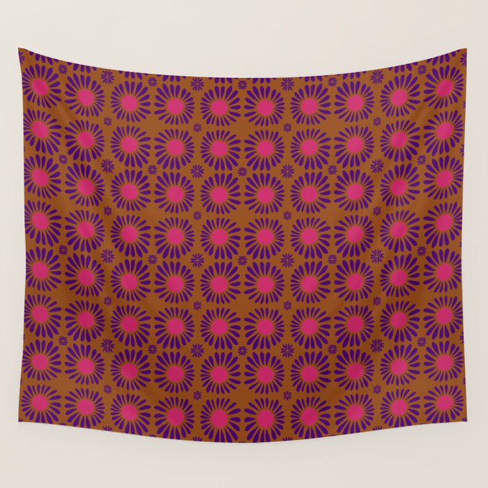 Soft Florals Wall Tapestry Gallery Image 4