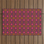 Soft Florals Outdoor Rug Gallery Image 1