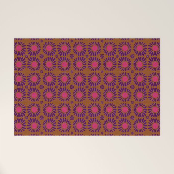 Soft Florals Welcome Mat Gallery Image 1