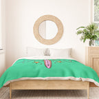 Sagittarius Praying Mantis Duvet Cover Gallery Image 3