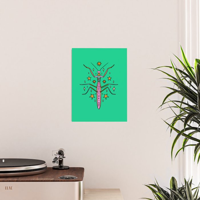 Sagittarius Praying Mantis Poster Gallery Image 2