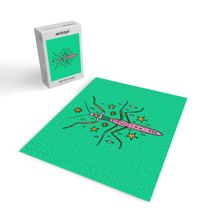 Sagittarius Praying Mantis Jigsaw Puzzle Gallery Image 2