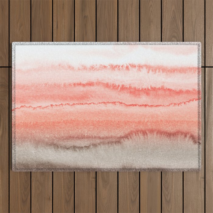 WITHIN THE TIDES CORAL DAWN Outdoor Rug Gallery Image 1