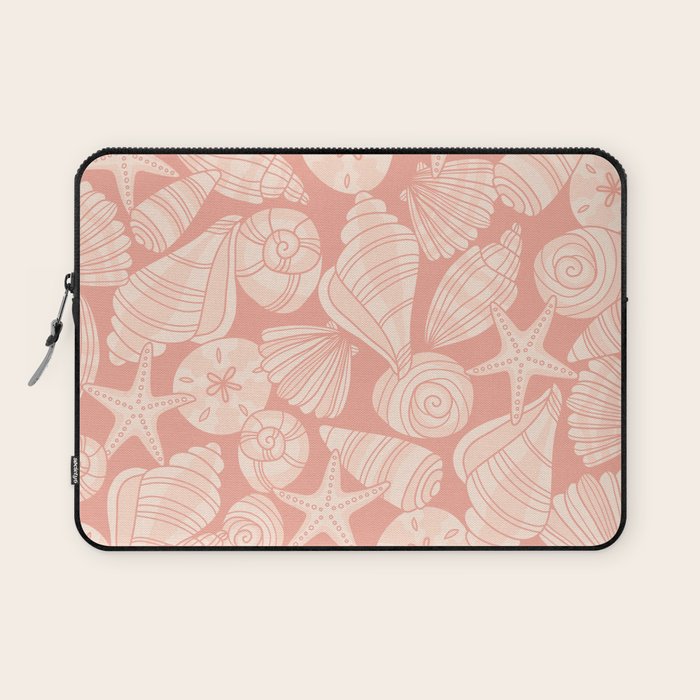Seashells by the Seashore Laptop Sleeve Gallery Image 1
