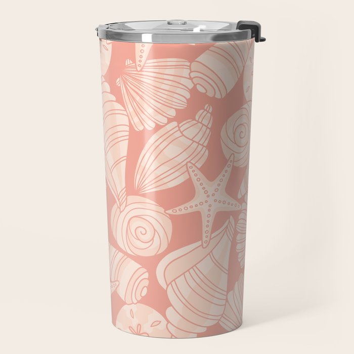 Seashells by the Seashore Travel Mug Gallery Image 2