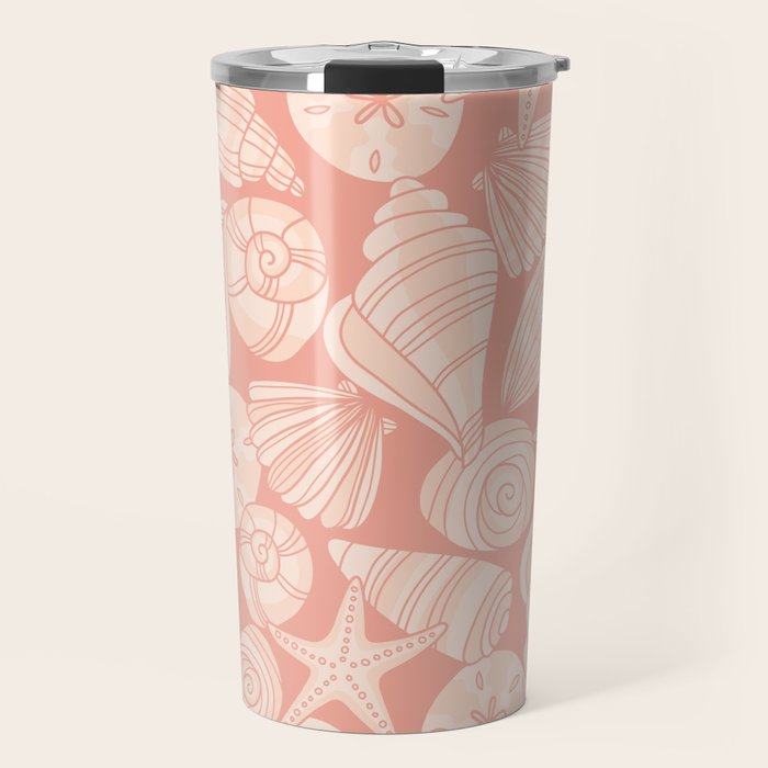 Seashells by the Seashore Travel Mug Gallery Image 1