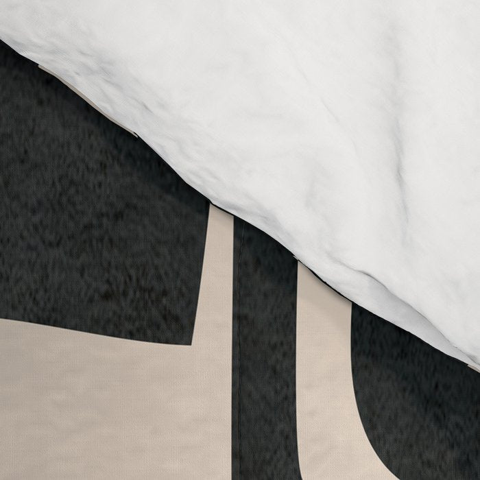 Organic Contemporary Modern Shapes 01 Comforter Gallery Image 4