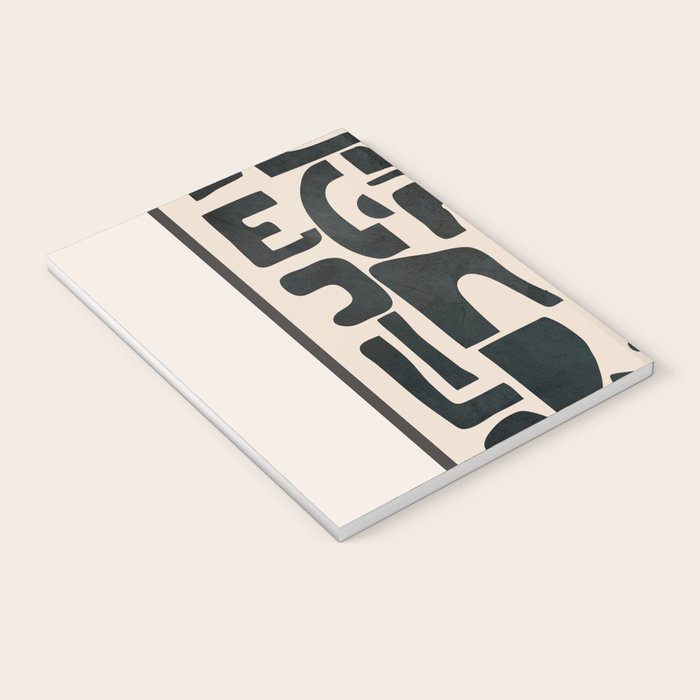 Organic Contemporary Modern Shapes 01 Notebook Gallery Image 3