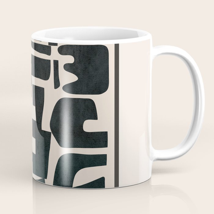 Organic Contemporary Modern Shapes 01 Coffee Mug Gallery Image 1