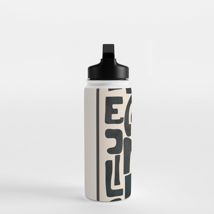 Organic Contemporary Modern Shapes 01 Water Bottle Gallery Image 3