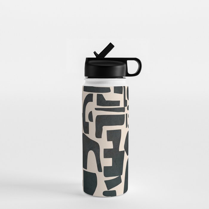 Organic Contemporary Modern Shapes 01 Water Bottle Gallery Image 1