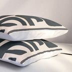 Organic Contemporary Modern Shapes 01 Pillow Sham Gallery Image 3