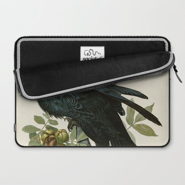 Raven - John James Audubon Birds of America Laptop Sleeve Gallery Image 2