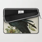 Raven - John James Audubon Birds of America Laptop Sleeve Gallery Image 2