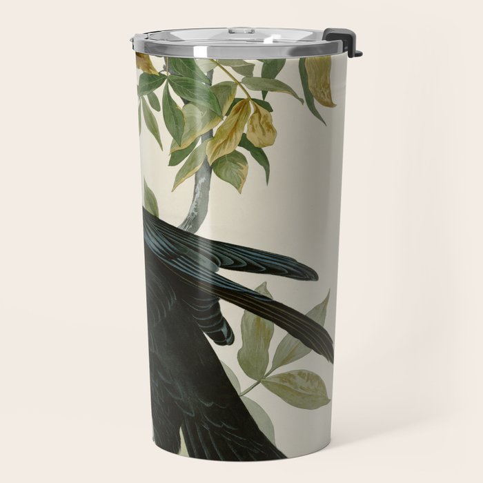 Raven - John James Audubon Birds of America Travel Mug Gallery Image 2