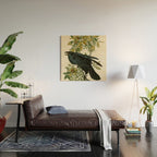 Raven - John James Audubon Birds of America Wood Wall Art Gallery Image 2