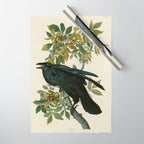 Raven - John James Audubon Birds of America Wrapping Paper Gallery Image 1