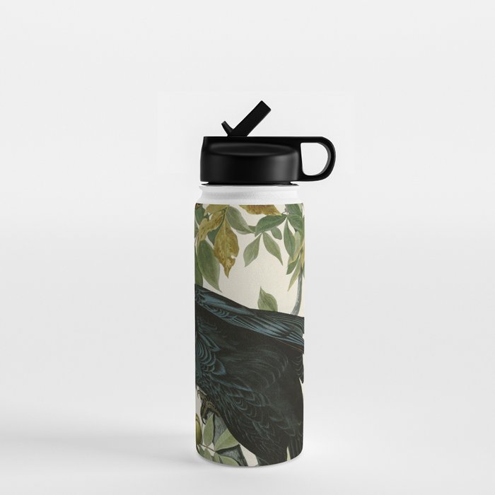 Raven - John James Audubon Birds of America Water Bottle Gallery Image 1