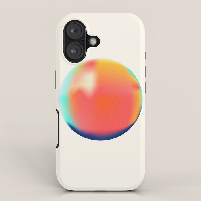 Bright Gradient Sphere  iPhone Case Gallery Image 1