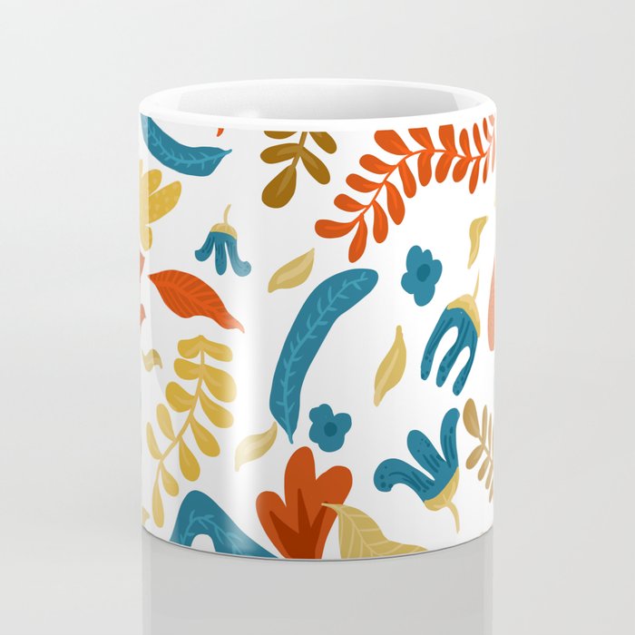 Echo of Innocence | Botanical Nature Eclectic Plants | Vintage Floral Rustic Spring Garden Blossom Coffee Mug Gallery Image 4