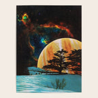 Celestial Sky - Space Collage, Retro Futurism, Sci-Fi Poster Gallery Image 4