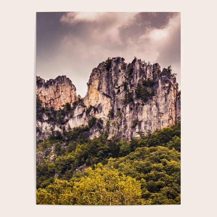 Seneca Rocks State Park West Virginia Landscape Mountains Stormy Poster Gallery Image 4