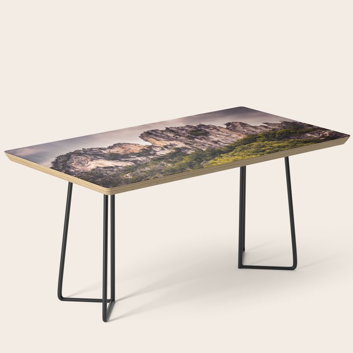 Seneca Rocks State Park West Virginia Landscape Mountains Stormy Coffee Table Gallery Image 1