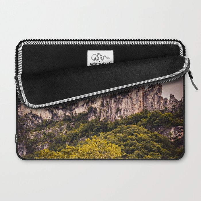 Seneca Rocks State Park West Virginia Landscape Mountains Stormy Laptop Sleeve Gallery Image 2