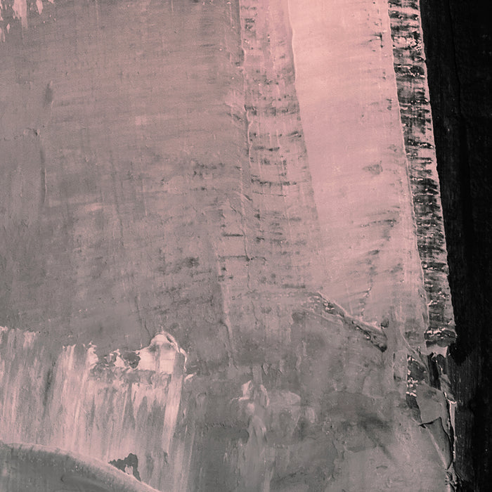 Blush and Black Abstract Art Print Coffee Mug Gallery Image 2