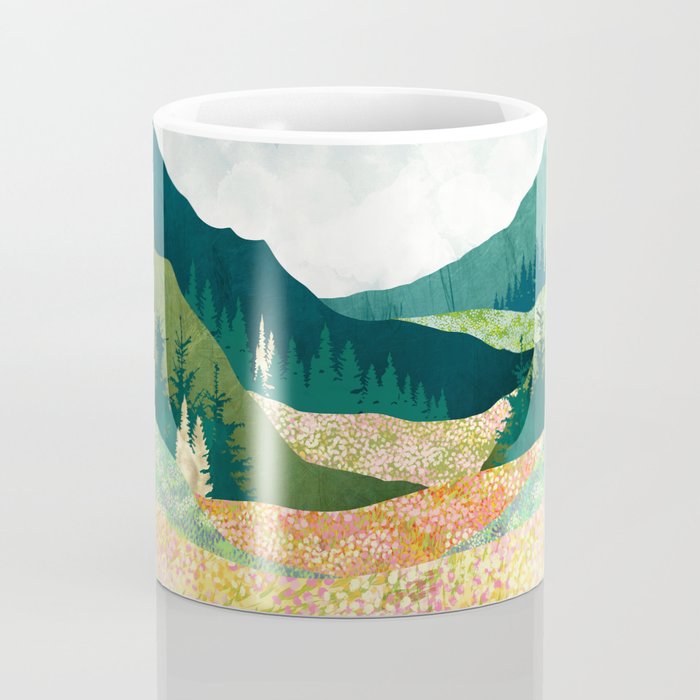 Spring Flower Vista Coffee Mug Gallery Image 4