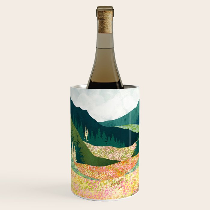 Spring Flower Vista Wine Chiller Gallery Image 1